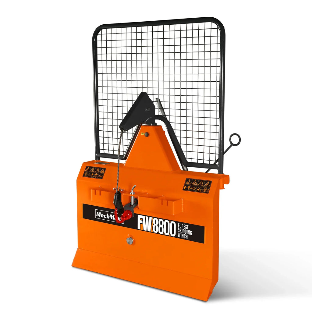36" MAX Portable Sawmill & 3-Point PTO Stump Grinder & Forestry Log Skidding Winch Bundle