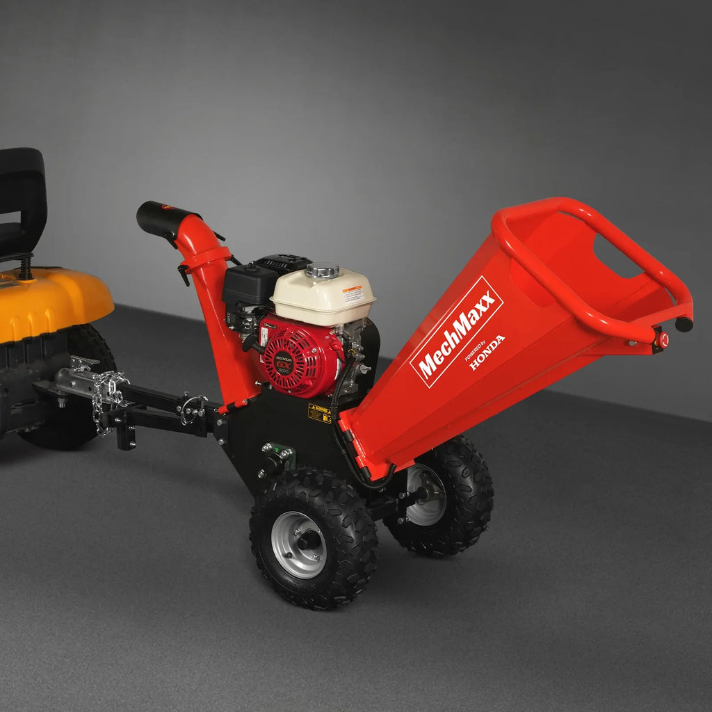 4" Honda Gasoline Engine Wood Chipper & 12" Stump Grinder Bundle,  GS650 & SGR1500