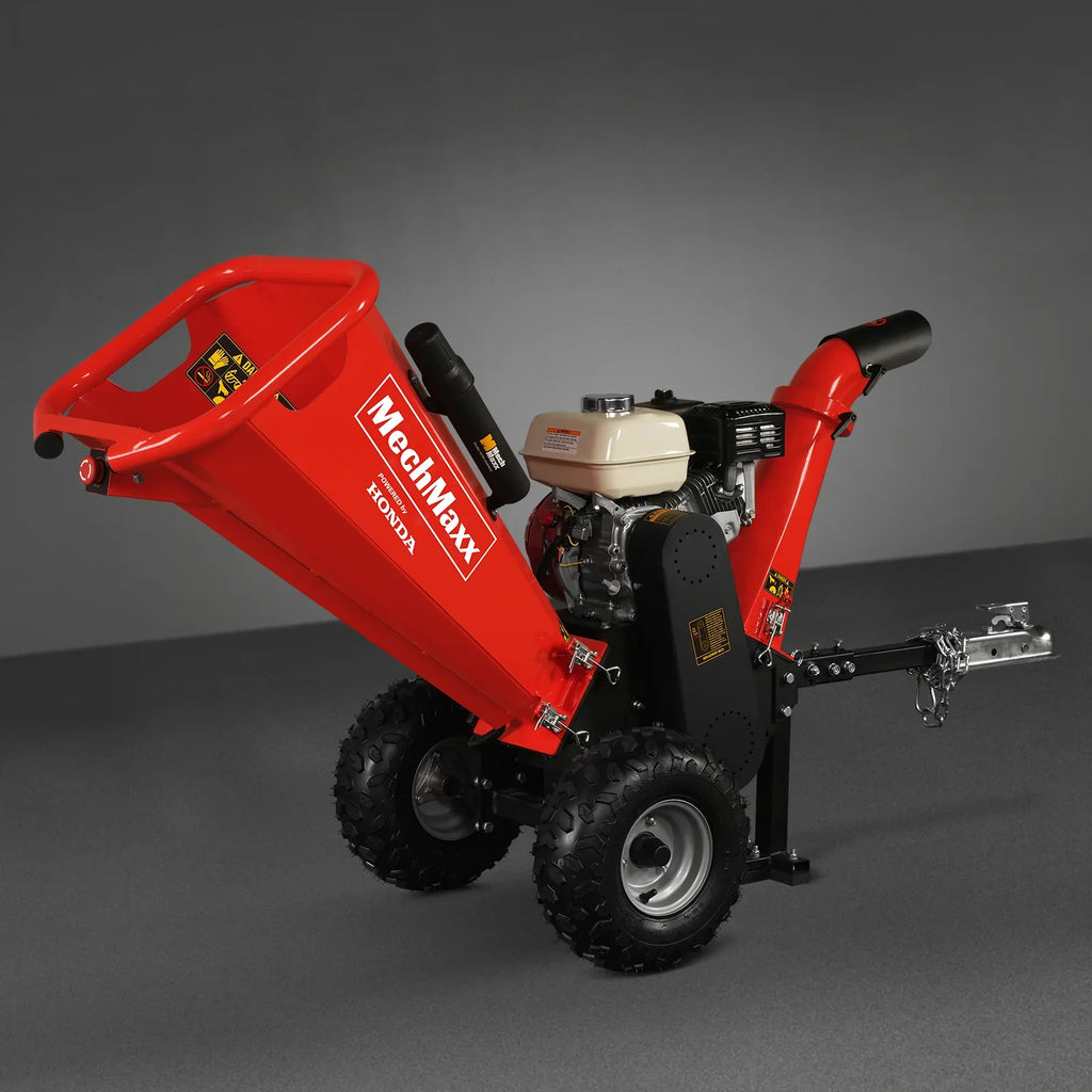 4" Honda Gasoline Engine Wood Chipper & 12" Stump Grinder Bundle,  GS650 & SGR1500