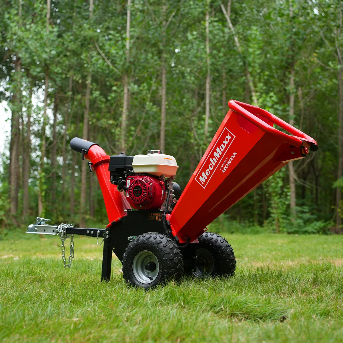 4" Honda Gasoline Engine Wood Chipper & 12" Stump Grinder Bundle,  GS650 & SGR1500