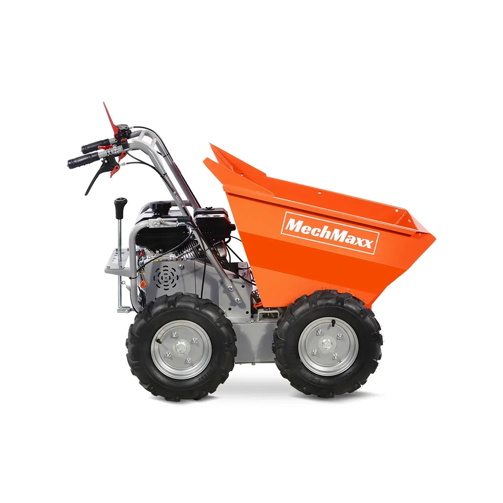660lbs Capacity 7HP Gas Powered Wheelbarrow  Cart T30 3F+1R Gearbox , T30
