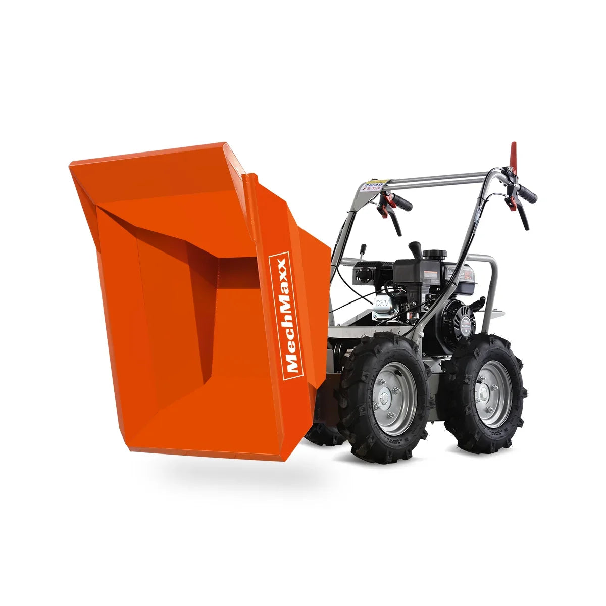 660lbs Capacity 7HP Gas Powered Wheelbarrow  Cart T30 3F+1R Gearbox , T30