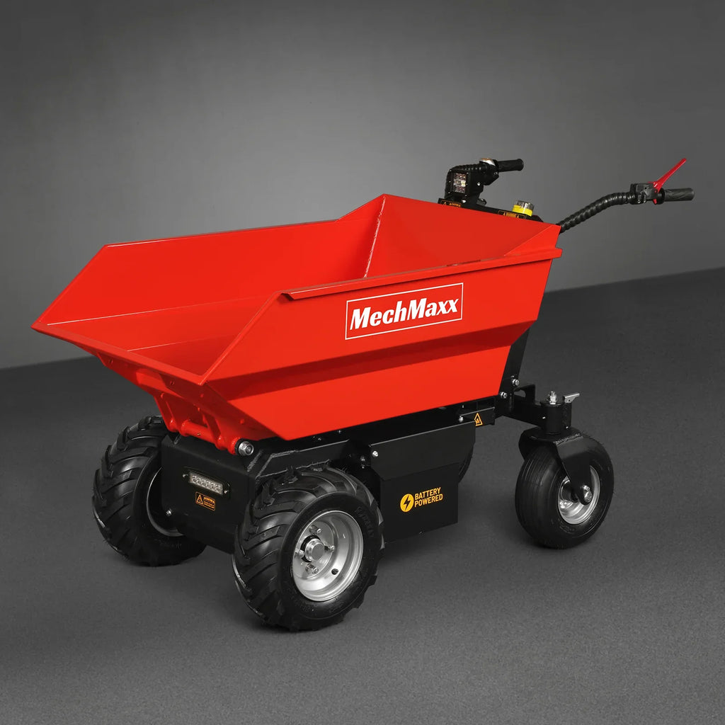 1100lb Loading 1000W DC Motor 48V Battery Powered Hydraulic Tipping Dump Cart,  EH50