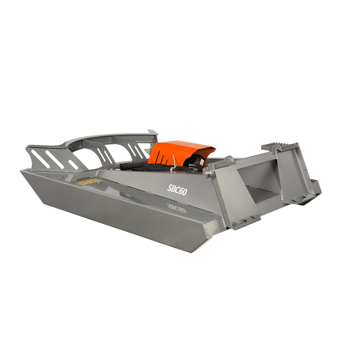 60”  Heavy Duty Skid Steer Brush Cutter Rotary Mower Attachment,15-25gal/min , SBC60