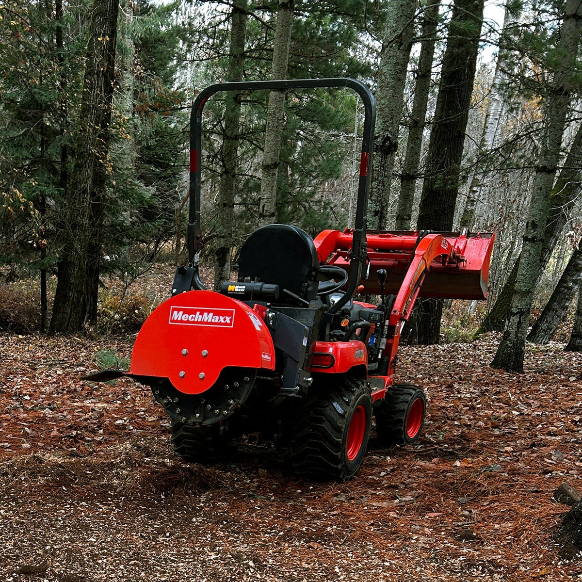 3-Point PTO Stump Grinder & 22" Portable Sawmill & Forestry Log Skidding Winch  Bundle,SG24 & SM22 &FW8800