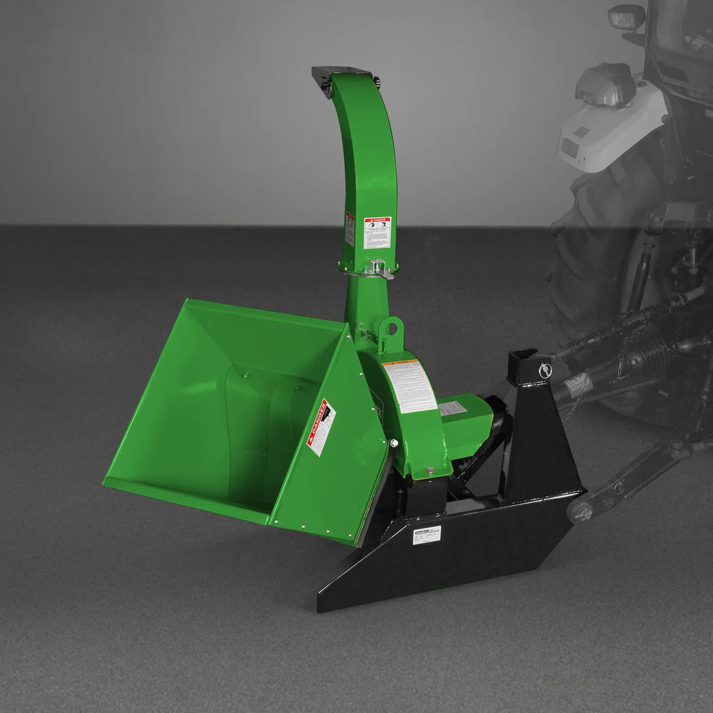 3-Point PTO Stump Grinder & Wood Chipper Bundle; SG24PRO; BX42S; Green