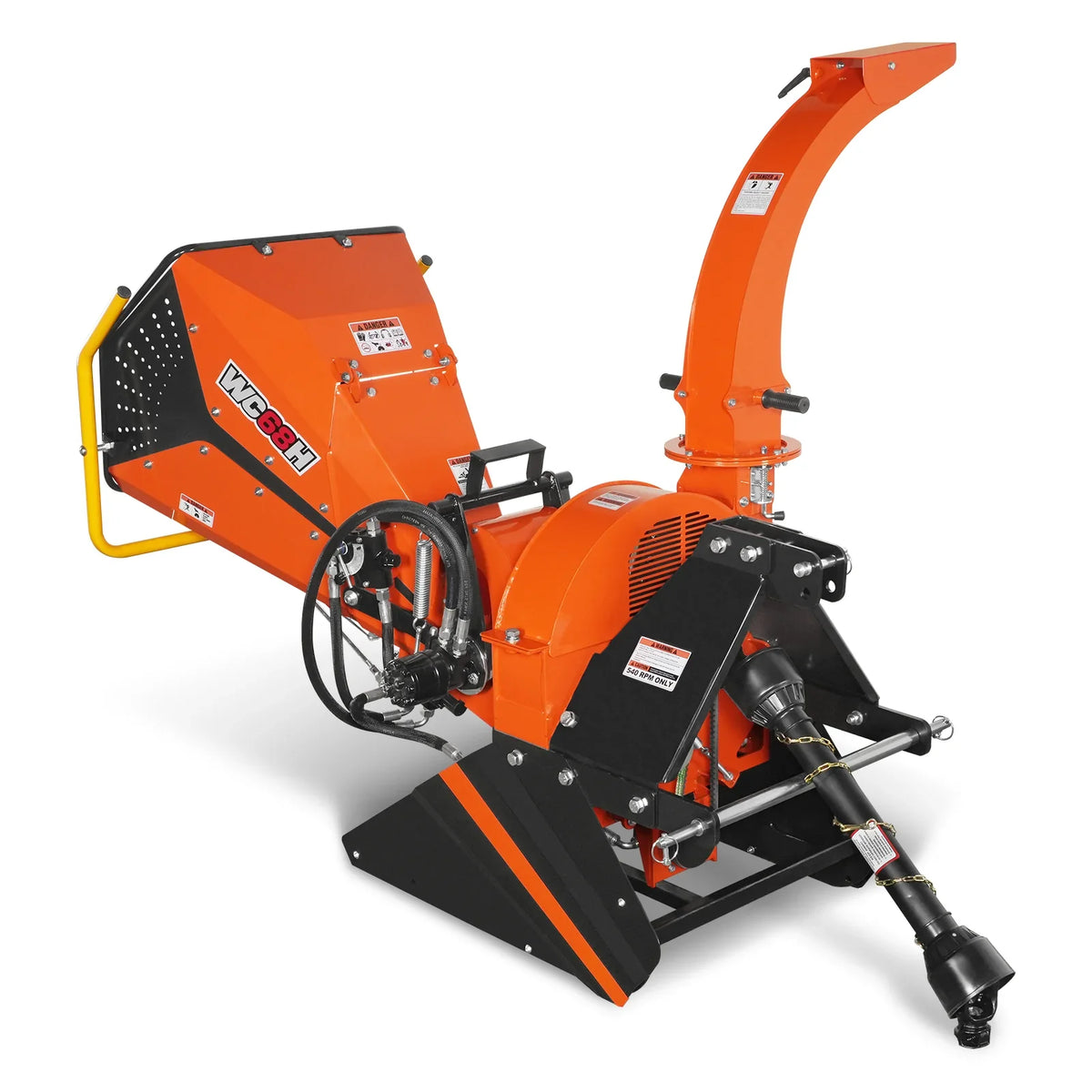 3-Point PTO Stump Grinder & 6",  3 Point Hydraulic PTO Wood Chipper Bundle, SG24 & WC68H