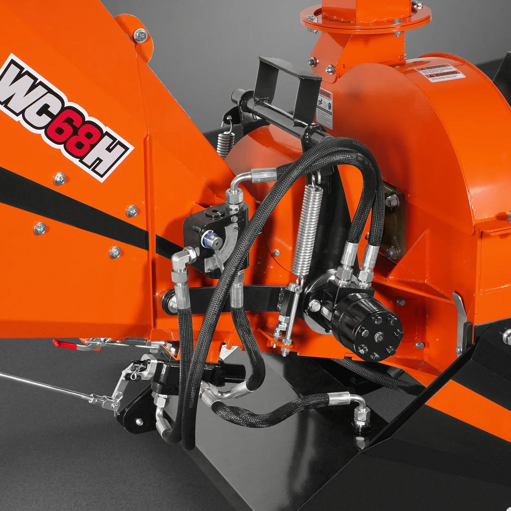 3-Point PTO Stump Grinder & 6",  3 Point Hydraulic PTO Wood Chipper Bundle, SG24PRO & WC68H