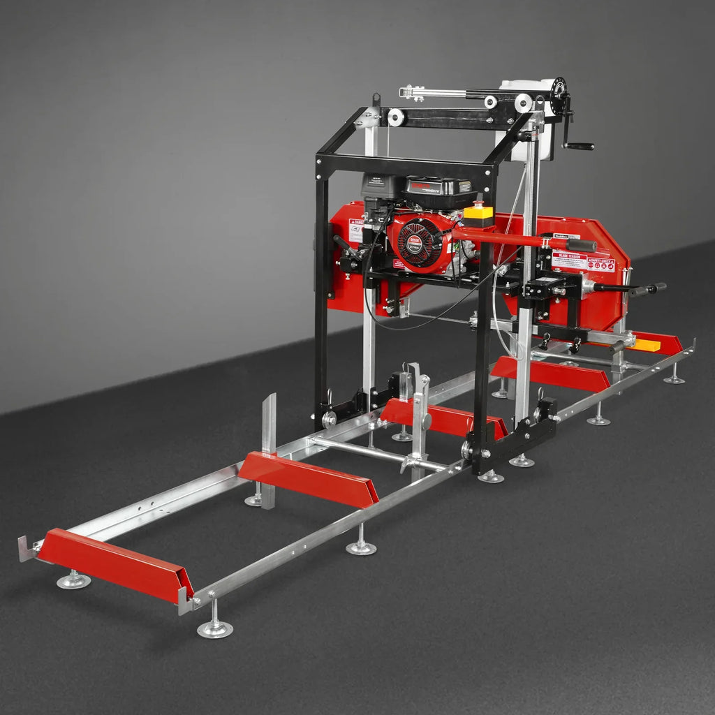 3-Point PTO Stump Grinder & 22" Portable Sawmill & Forestry Log Skidding Winch  Bundle,SG24 & SM22 &FW8800