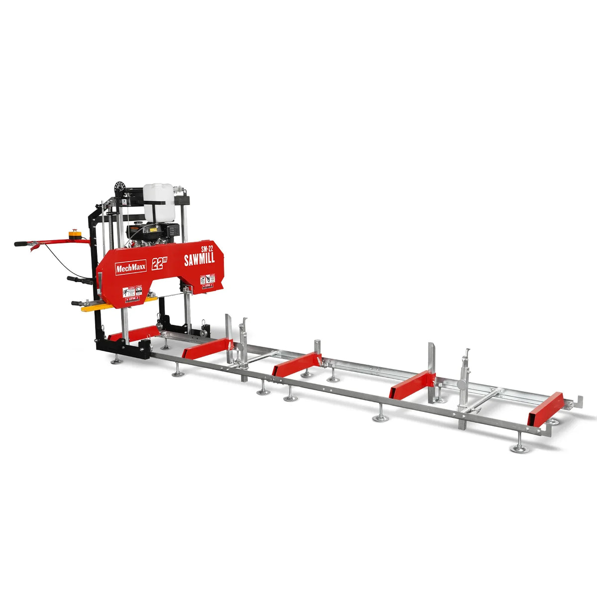 3-Point PTO Stump Grinder & 22" Portable Sawmill & Forestry Log Skidding Winch  Bundle,SG24 & SM22 &FW8800