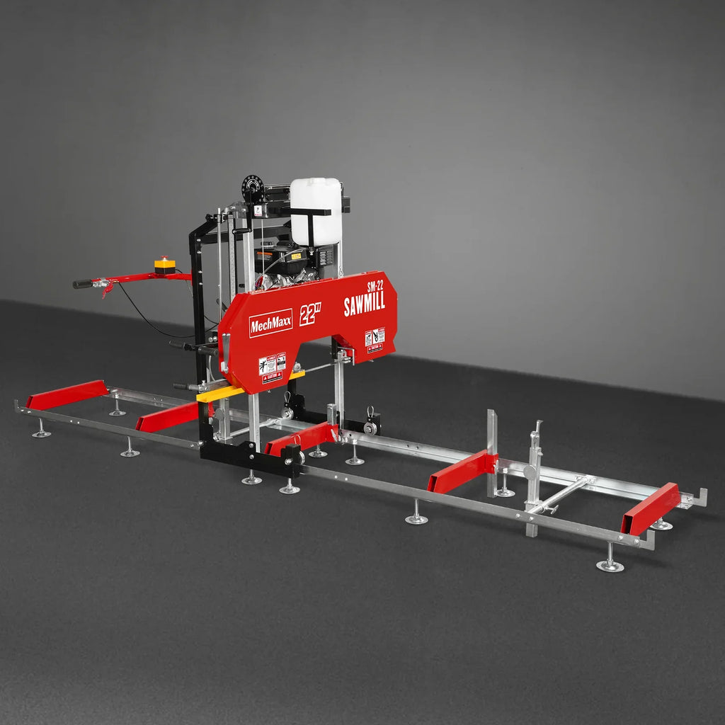 3-Point PTO Stump Grinder & 22" Portable Sawmill & Forestry Log Skidding Winch  Bundle,SG24 & SM22 &FW8800