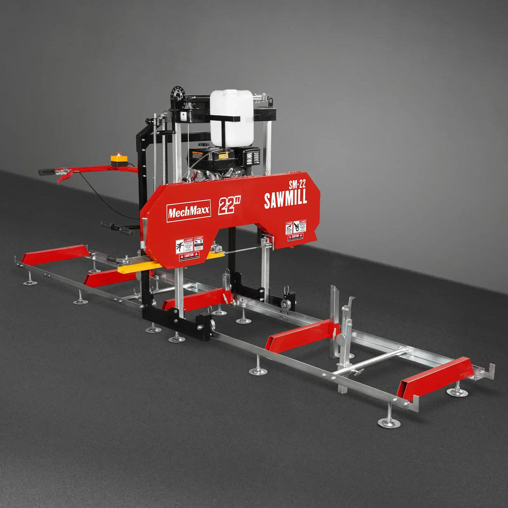 3-Point PTO Stump Grinder & 22" Portable Sawmill Bundle, SG24&SM22