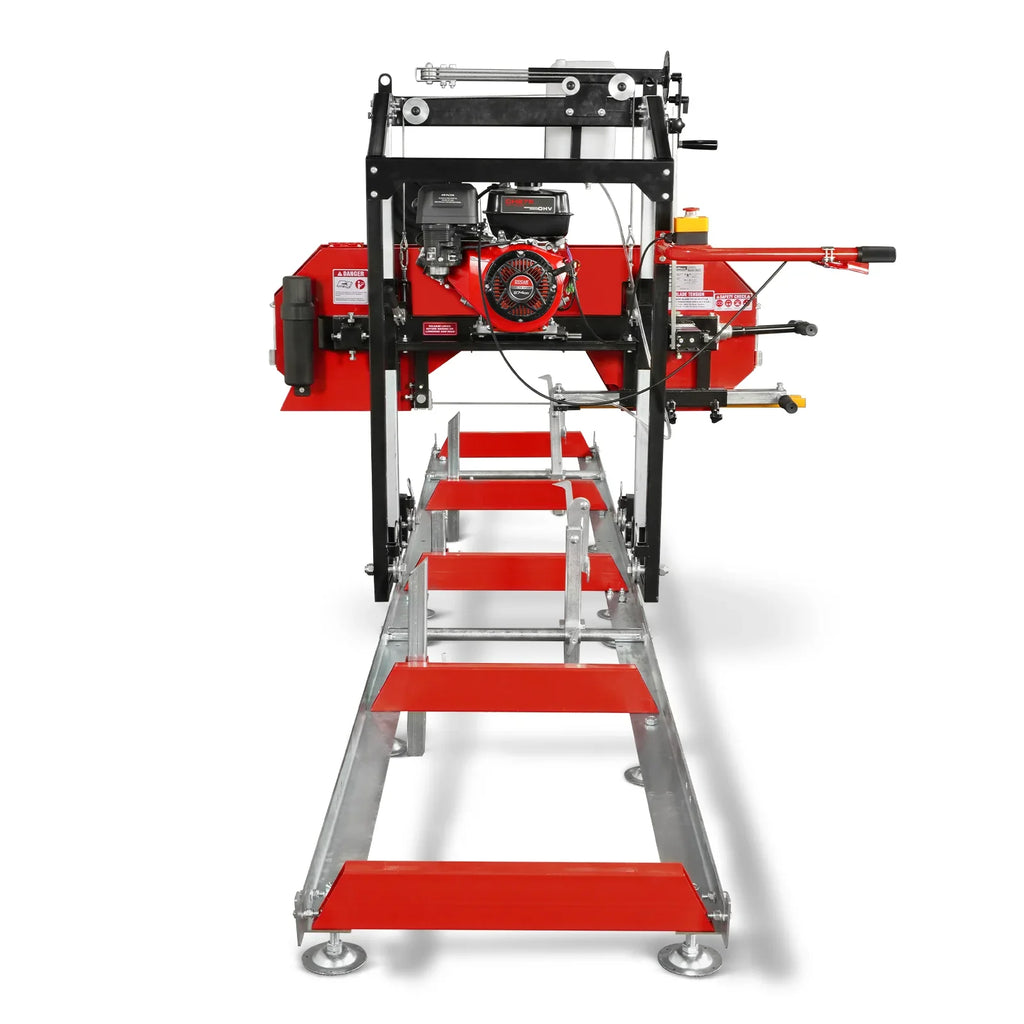 3-Point PTO Stump Grinder & 22" Portable Sawmill & Forestry Log Skidding Winch  Bundle,SG24 & SM22 &FW8800
