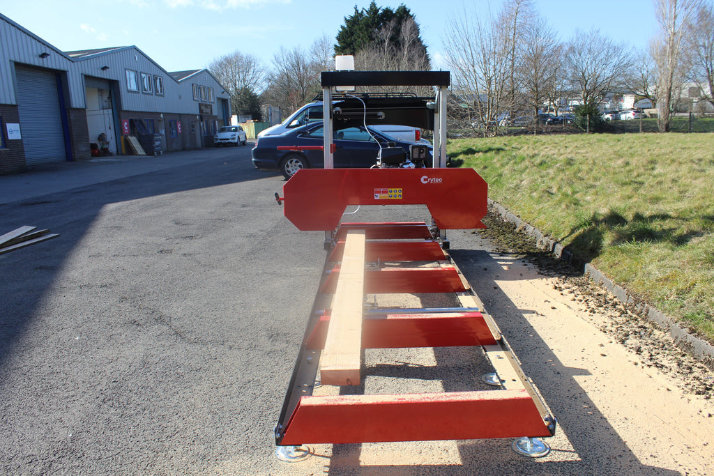Crytec | SM4200 | Petrol Sawmill | 4 Metre Bed | 14HP 429cc Kohler