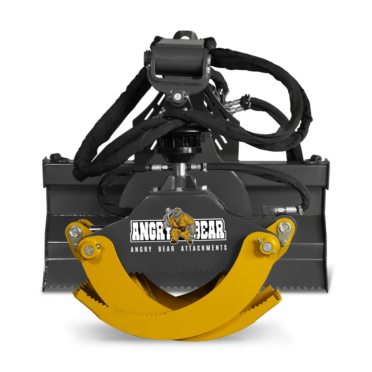 50" Skid Steer Rotary Log Grapple,  360° Rotation,  3000 Lbs Capacity