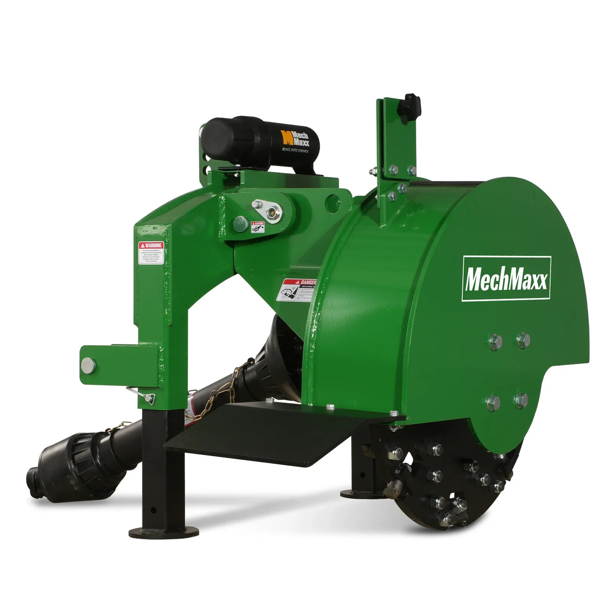 3-Point Hitch PTO Stump Grinder with 34 Carbide Teeth (PTO Shaft Included with Slip Clutch),  for 15-45HP Tractor; SG24