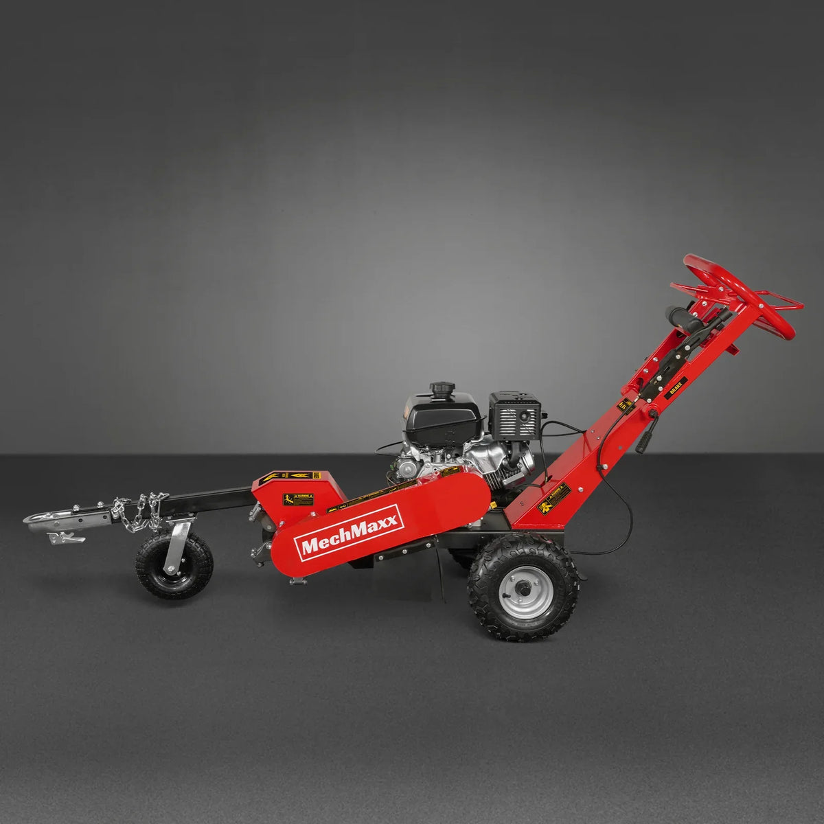 15-inch 14hp 429cc KOHLER E-Start Stump Grinder with Tow Bar,  SG380