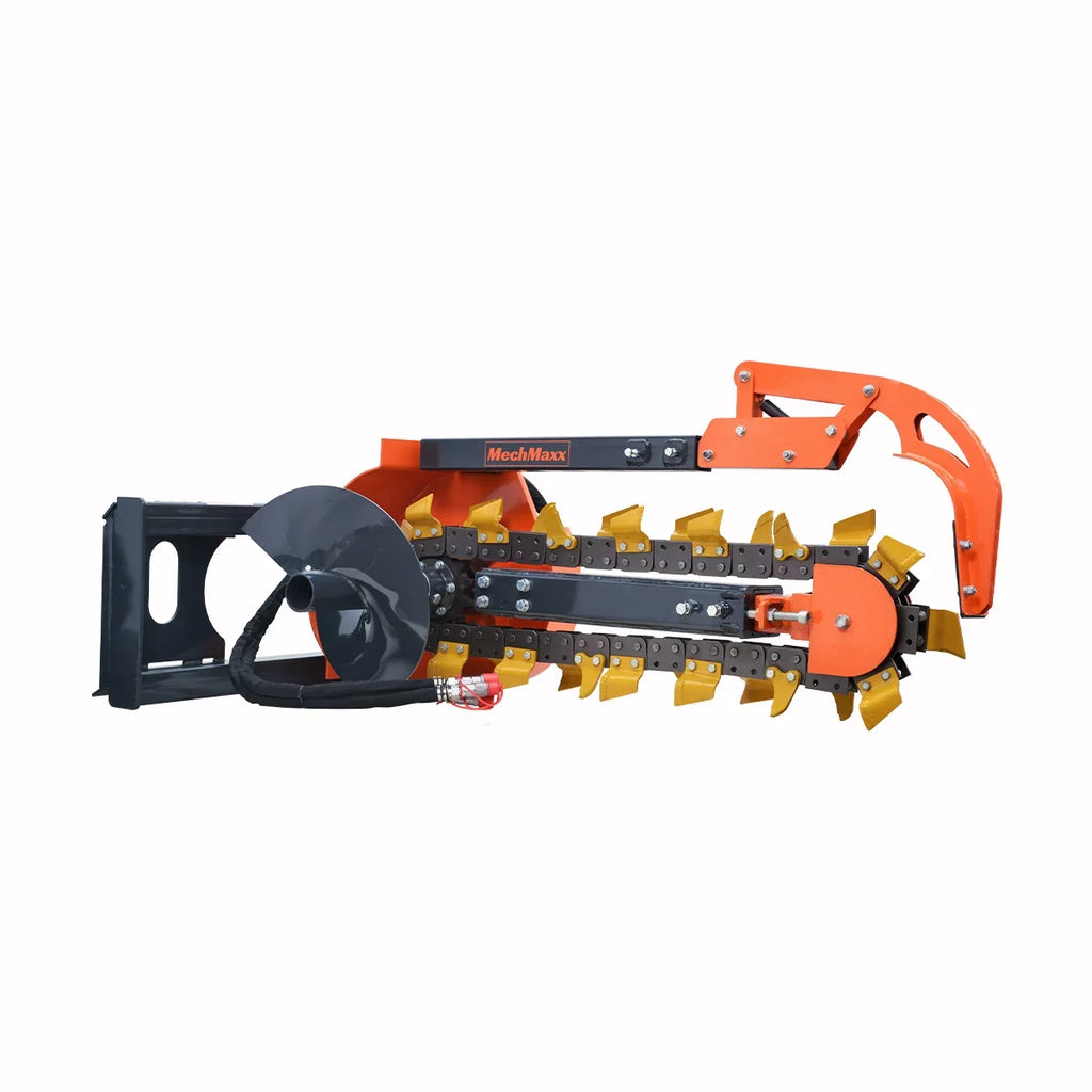 MechMaxx 38'' Trencher Skid Steer Attachment