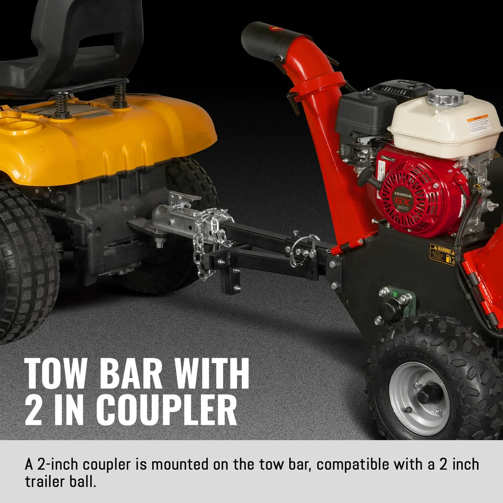 4" Honda Gasoline Engine Wood Chipper & 12" Stump Grinder Bundle,  GS650 & SGR1500