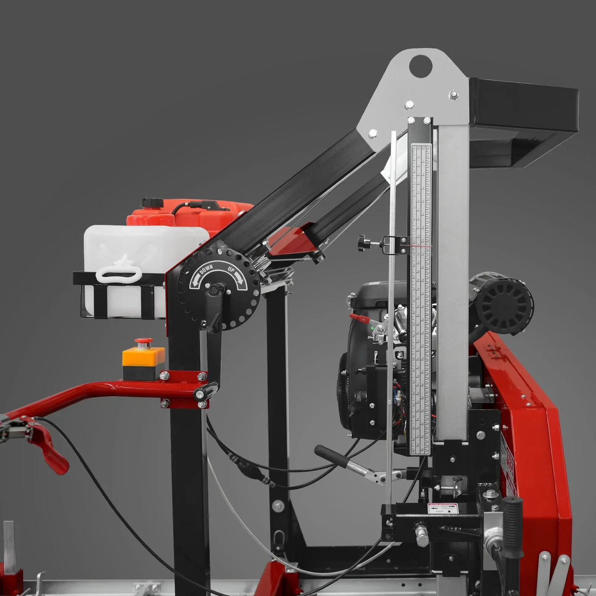 36" MAX Portable Sawmill & 3-Point PTO Stump Grinder & Forestry Log Skidding Winch Bundle