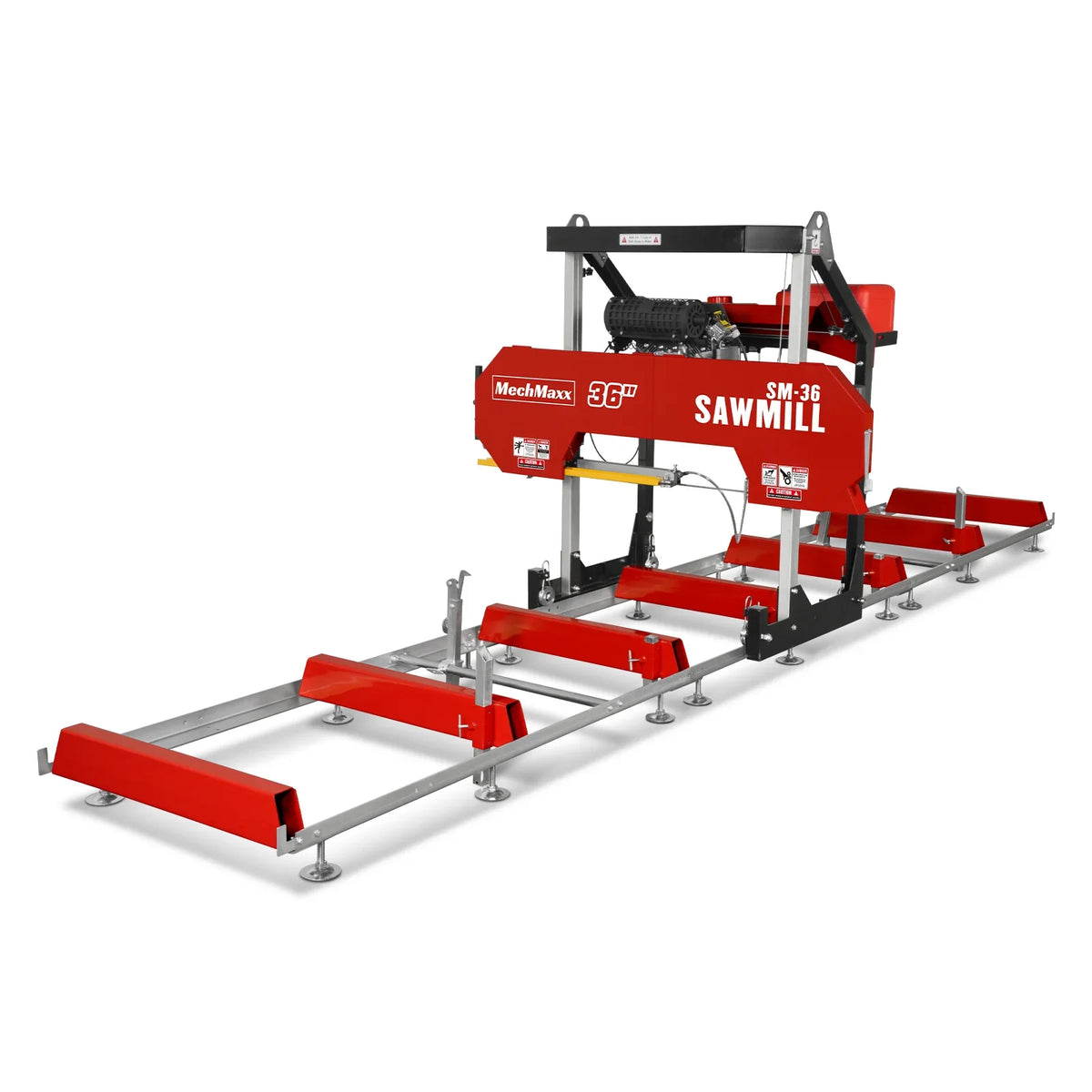 36" MAX Portable Sawmill & 8" Wood Chipper Bundle
