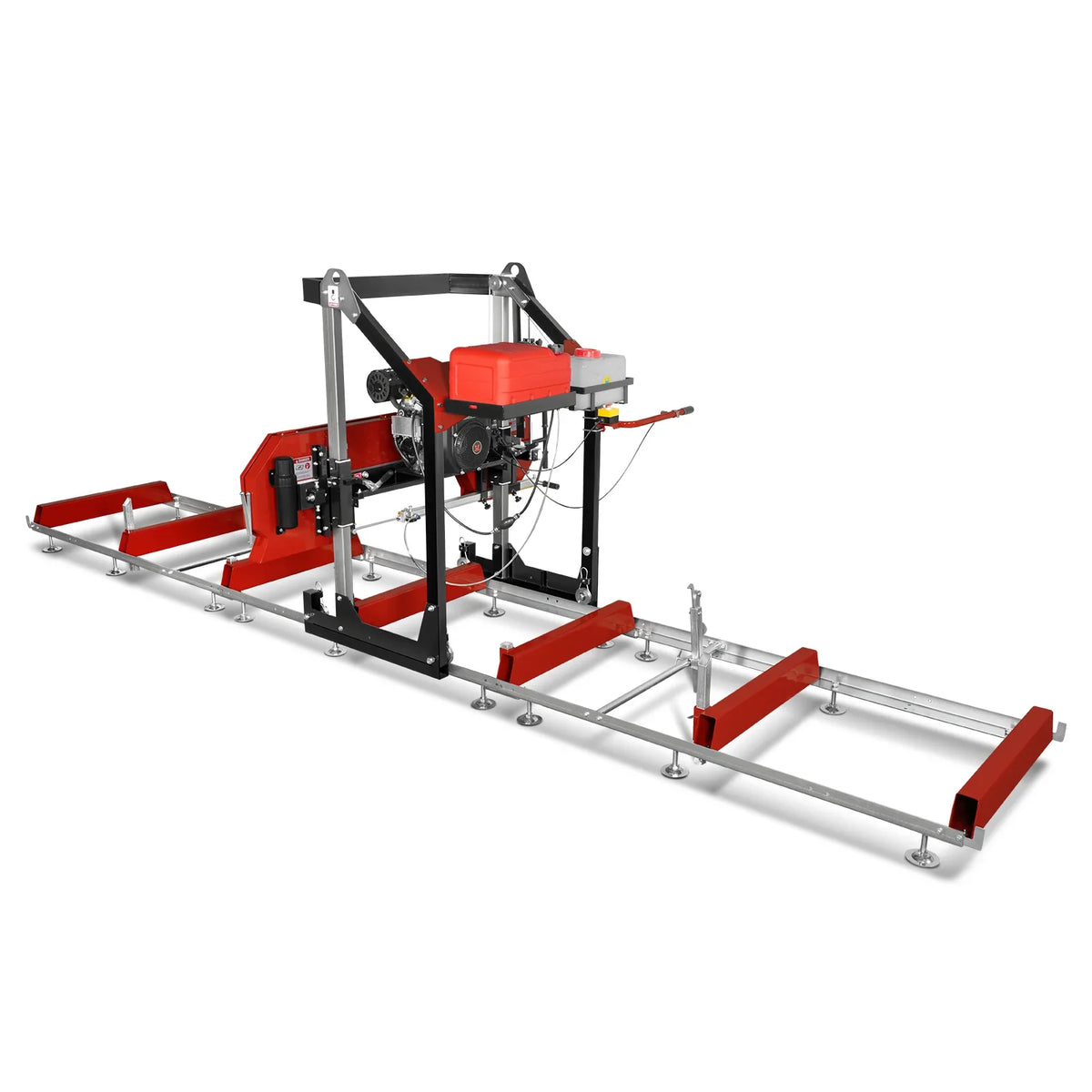 36" MAX Portable Sawmill & 3-Point PTO Stump Grinder & Forestry Log Skidding Winch Bundle