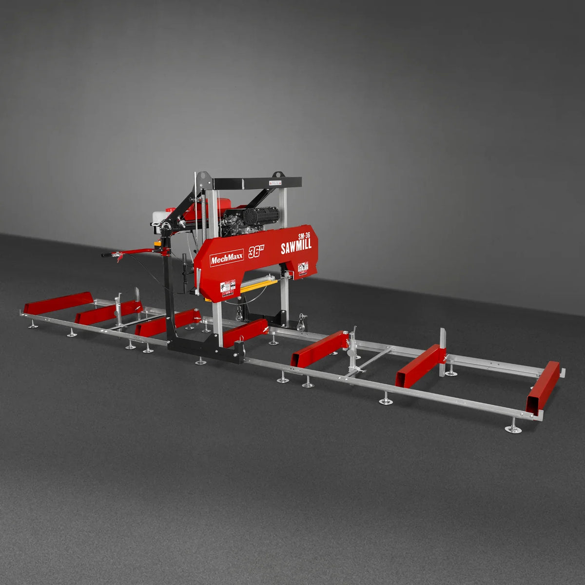 36" MAX Portable Sawmill & 8" Wood Chipper Bundle