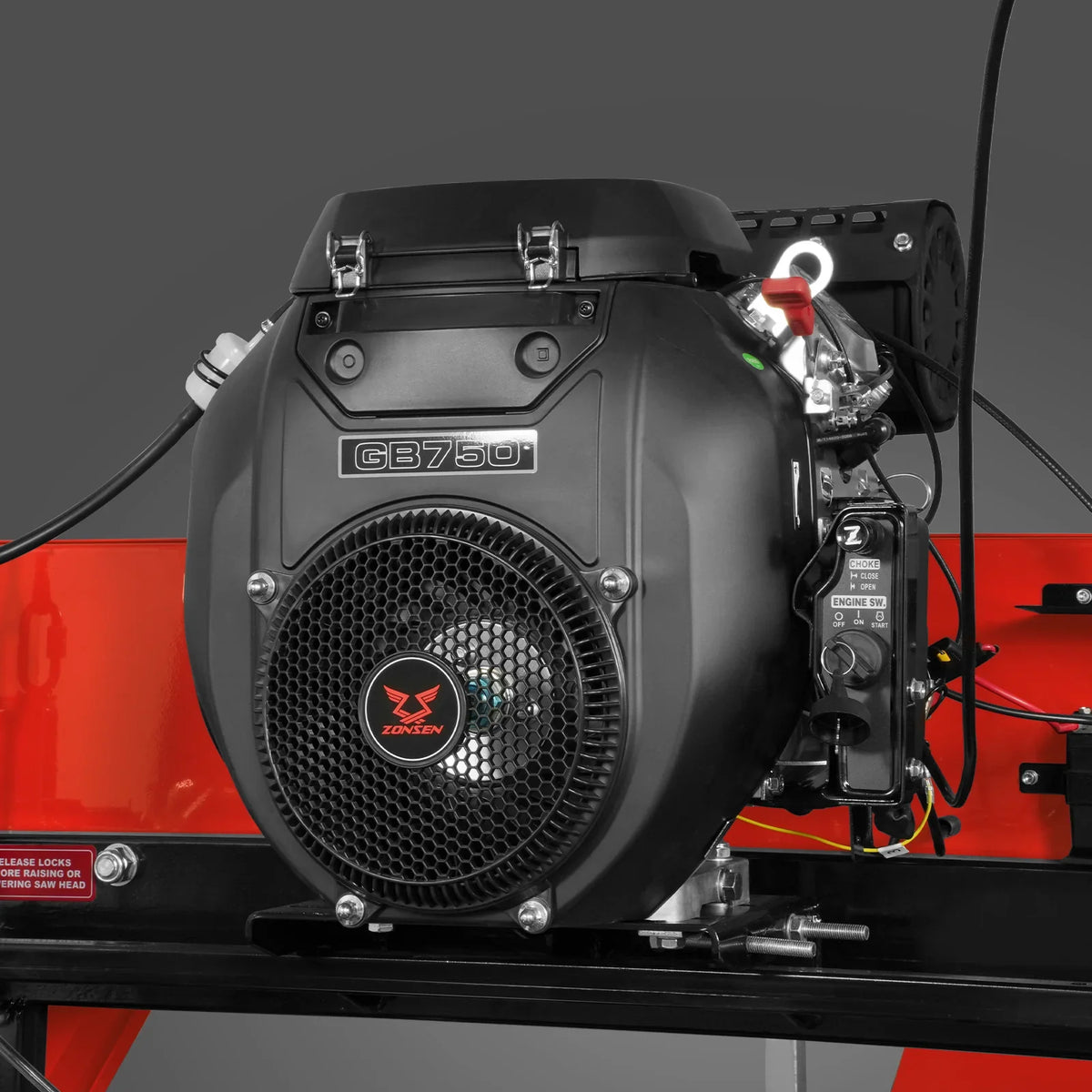 MechMaxx 36" MAX Portable Sawmill,  750cc 25HP ZONSEN V-Twin Engine,  36" Board Width,   20' Track Length,  ( 10 x Blades Included) SM36MAX
