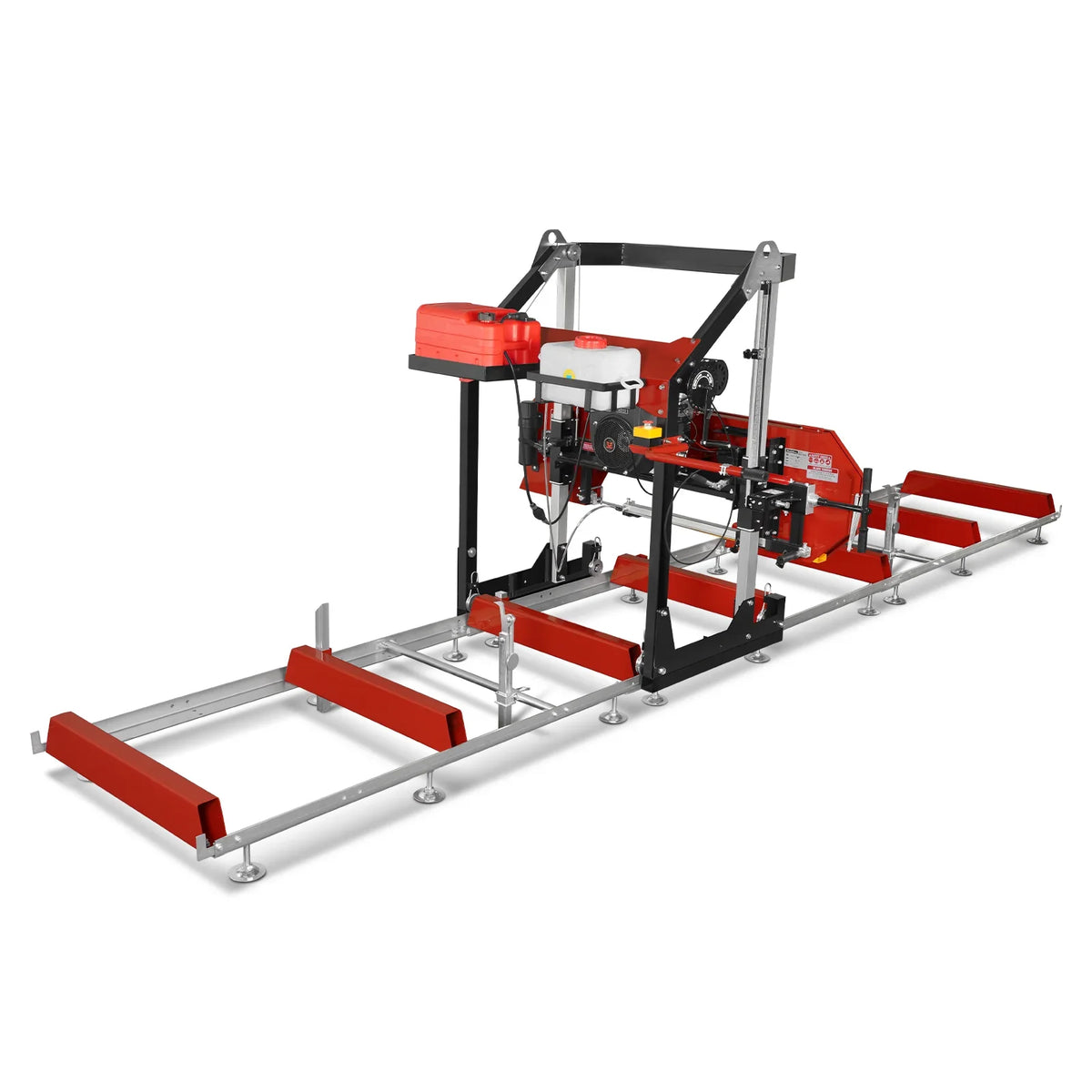 36" MAX Portable Sawmill & 3-Point PTO Stump Grinder & Forestry Log Skidding Winch Bundle